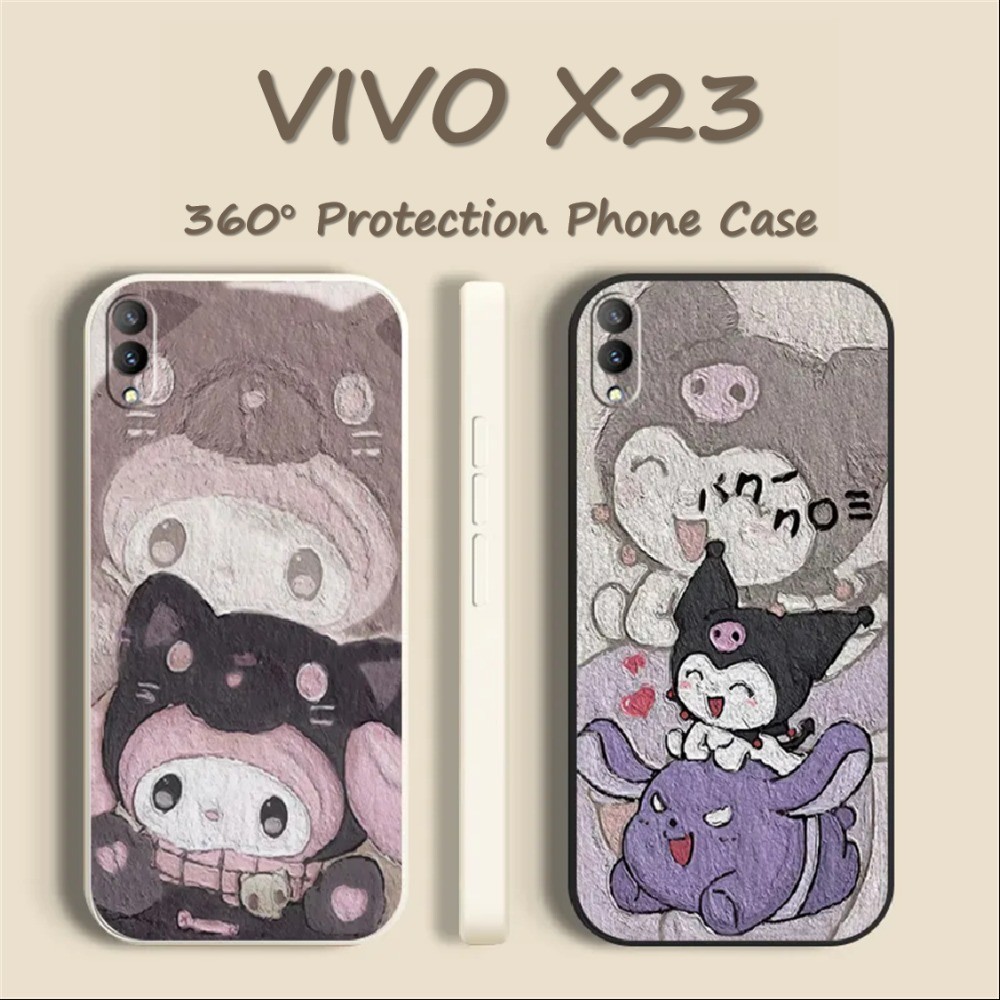 X23 Case Silicone Full Cover Phone Case Cover Phone Case Cover Creative Cartoon