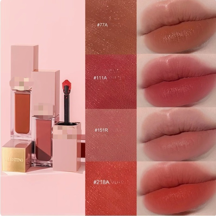 ตัวอย่างลิปกลอสหลอดเปลือย 3ml-22A#-77A#-111A#-151R#