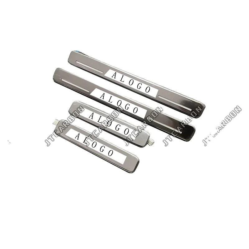 W464A ยินดีต้อนรับเหยียบประตู Sills Fit สําหรับ Benz g Class W464 อุปกรณ์ตกแต่งรถยนต์ประตูรถตกแต่ง