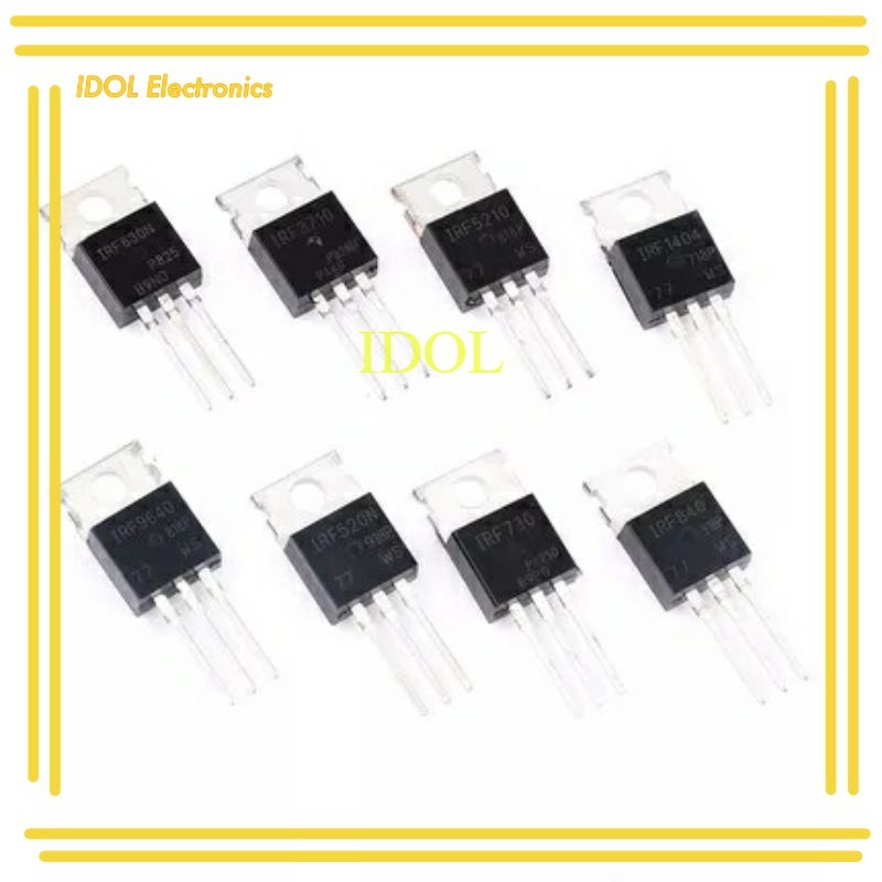 IRF3205 IRF4905 IRF3710 IRF5210 IRF1404 IRF 9610 IRF9640 IRF9540N IRF9640 IRF4905PBF IRF6218 TO-220 
