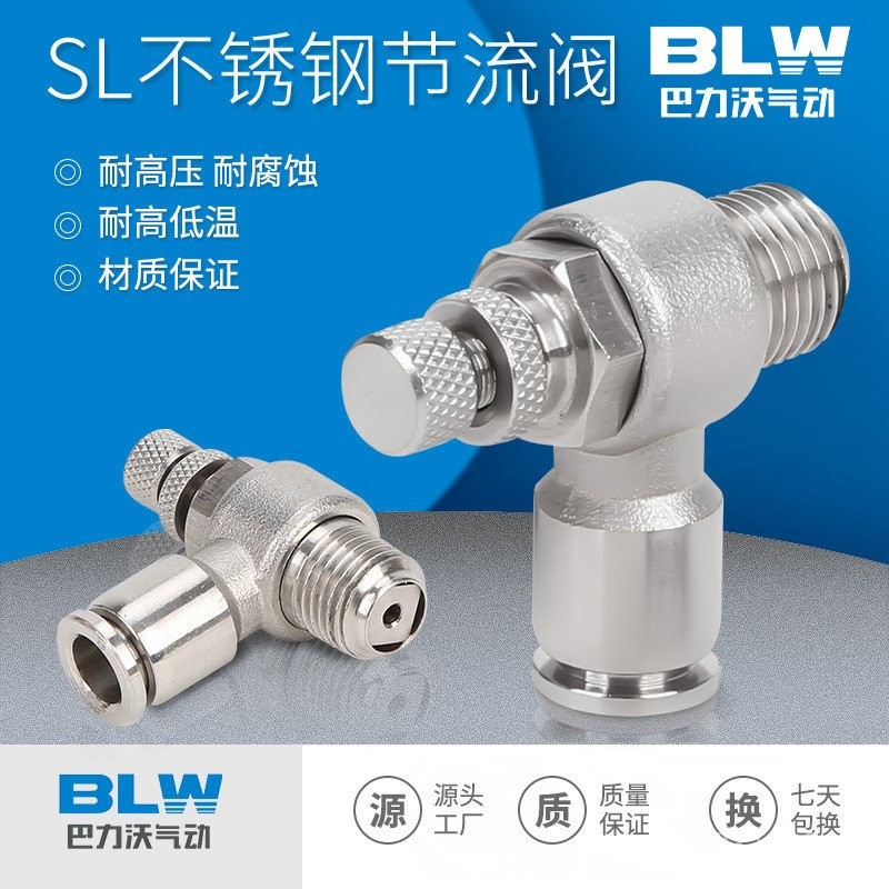 8-01/SL6-0110-02 วาล์วปีกผีเสื้อสแตนเลส 304 Precision One-Way 316 วาล์วหมุนเวียน/สแตนเลส Q2QV