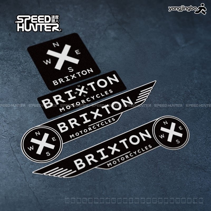 เหมาะสําหรับ Brixton Brixton High Gold ถังน้ํามันเชื้อเพลิงรถจักรยานยนต์ส่วนบุคคลสติกเกอร์ตกแต่ง Bod