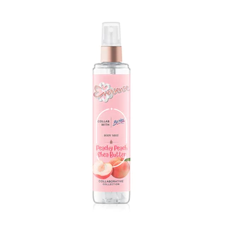 Eversense X Benice Peachy Peach And Shea Butter Body Mist 100ml เอเวอร์เซนส์ น้ำหอมสูตรเนื้อคล้ายน้ำนม.