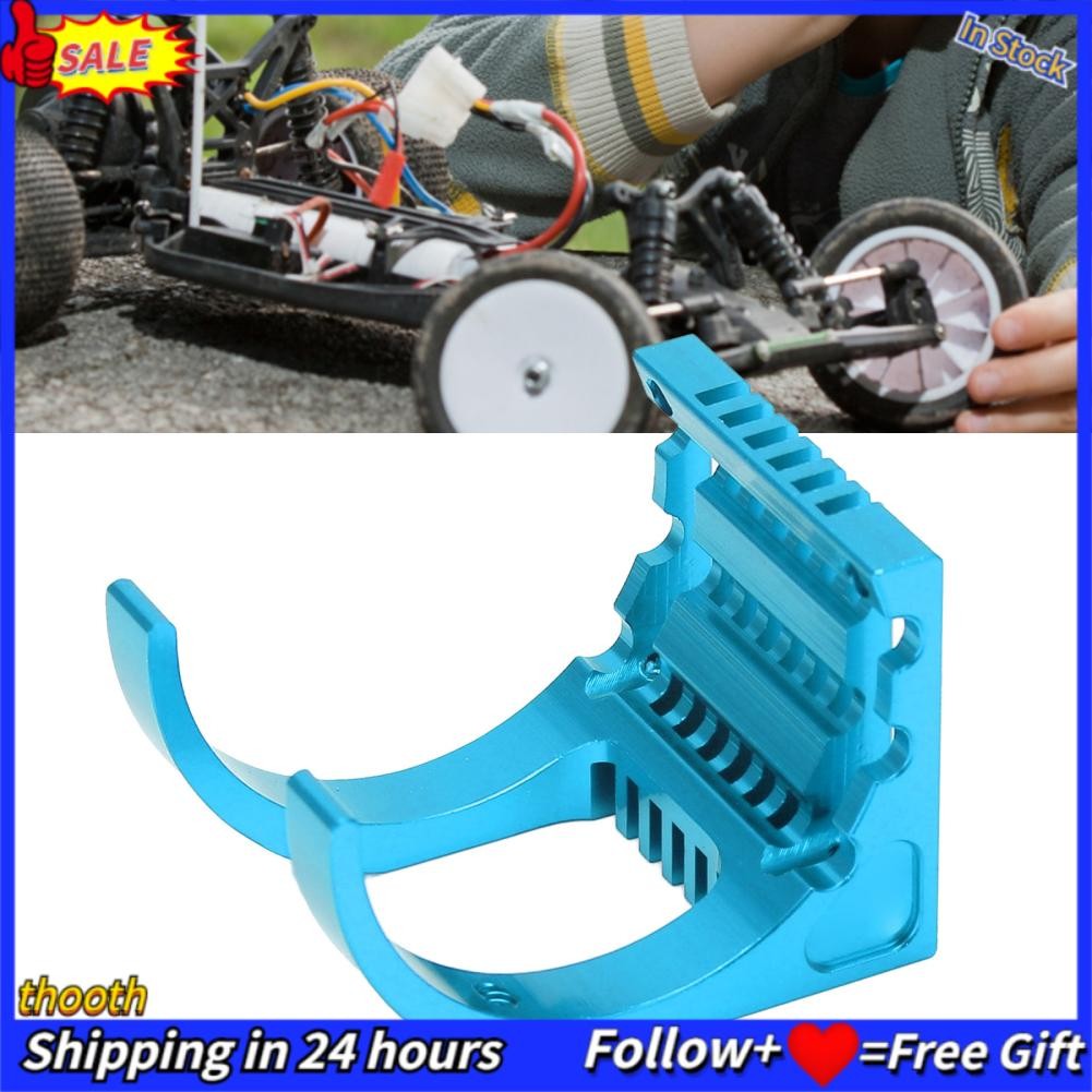 Thooth อลูมิเนียมพรีเมี่ยม RC Motor Sink Sink Sink พร้อมการออกแบบด้านล่างกลวงเพื่อการกระจายที่เพิ่มข