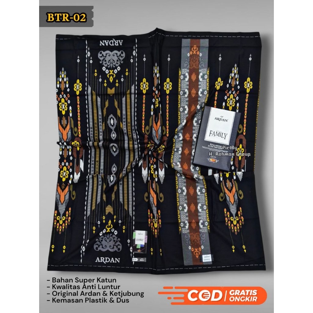 ครอบครัว Ardan ล่าสุด Brilliant Series Sarong By Al Furqon Shop