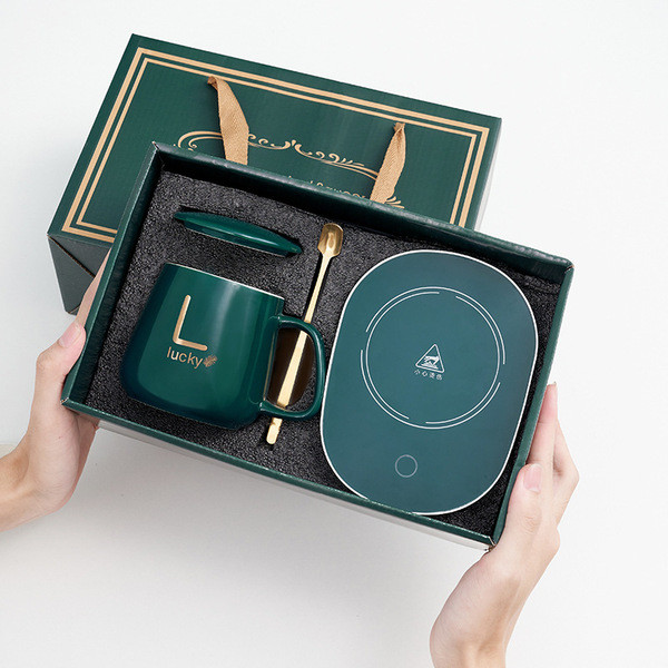 ฝาแก้ว tyeso ฝาแก้ว ถ้วยเซรามิกมูลค่าสูงถ้วยอุ่นถ้วยน้ําของที่ระลึกเซรามิกเทอร์โมชุดถ้วยแก้วขายส่งถ้