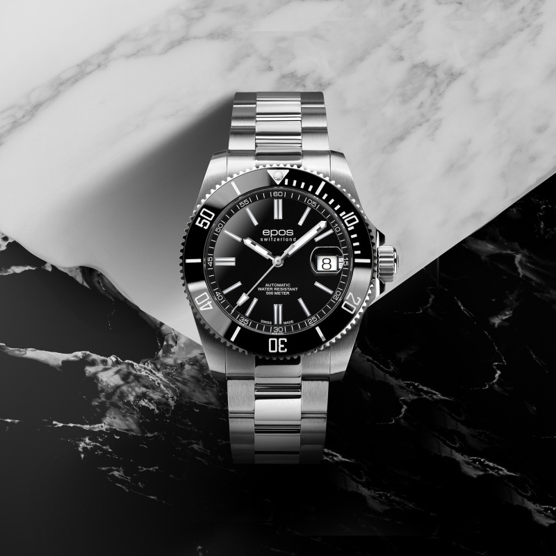 EPOS EPOS 2022 สินค้าใหม่กีฬาดําน้ํามืออาชีพอัตโนมัตินาฬิกาผู้ชาย 3504.131.20.15.30