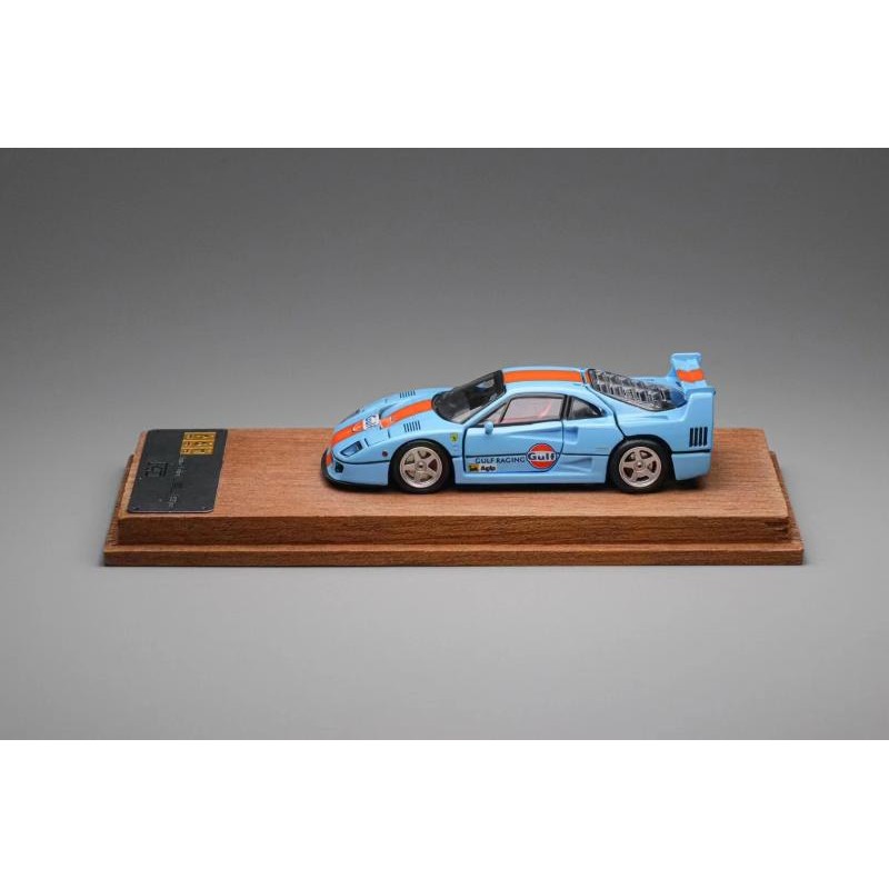PGM Limited Edition 1: 64 Alloy Full Door Ferrari F40 LM Bay Oil GULF รถจําลองรุ่น