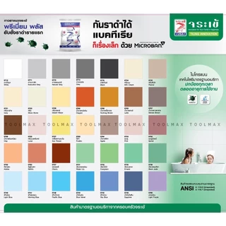 จระเข้ กาวยาแนว พรีเมี่ยม พลัส เงิน สูตรพิเศษที่ช่วยยับยั้งการเกิดราดำ ขนาด 1 กก.