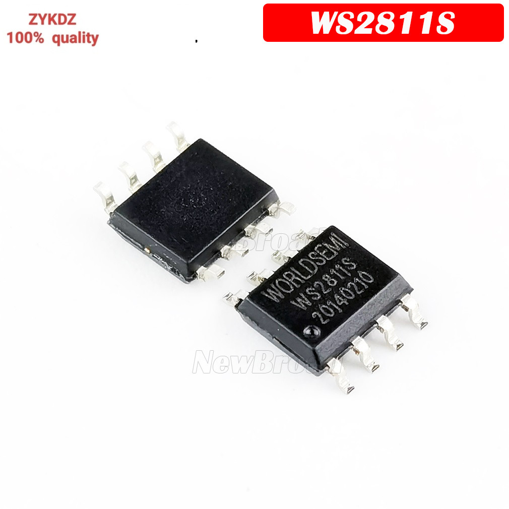 ชิปไดร์เวอร์ LED 10 ชิ้น WS2811 WS2811S 2811 SOP-8