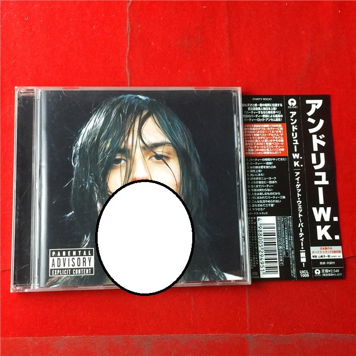 (ฉบับญี่ปุ่น ) Andrew WK I Get Wet ying