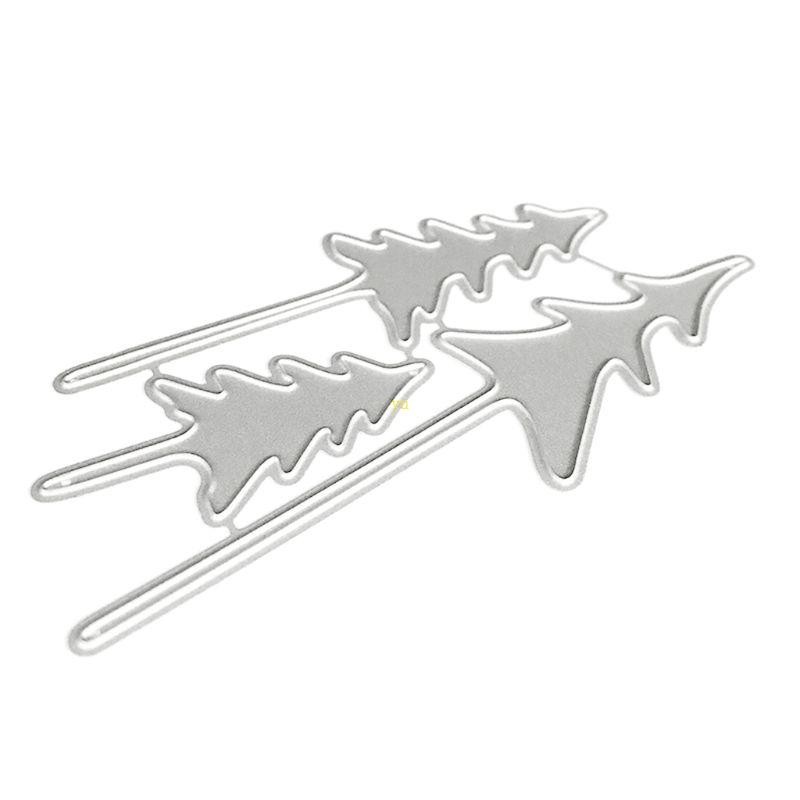 Christmas Tree Metal Cutting Dies Stencil DIY Scrapbooking Album Stamp Paper Car