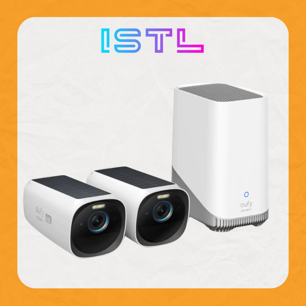 【Shopee Shipment】- EUFY BY ANKER S330 EufyCam 3 4K Wireless Outdoor IP Camera - T8871