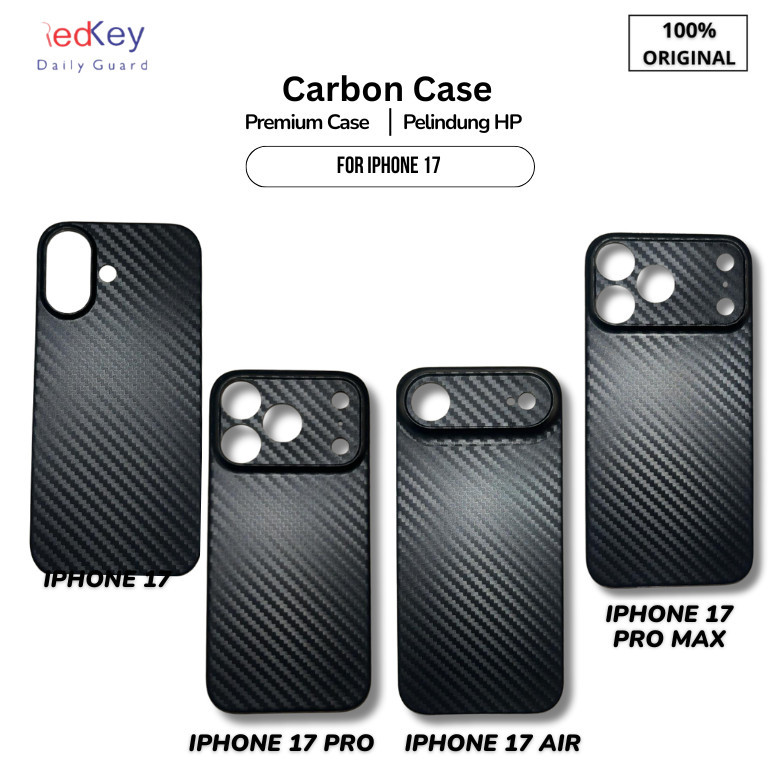 เคส Redkey iPhone 17 Pro Max Ulta Carbon Casing Thin PP