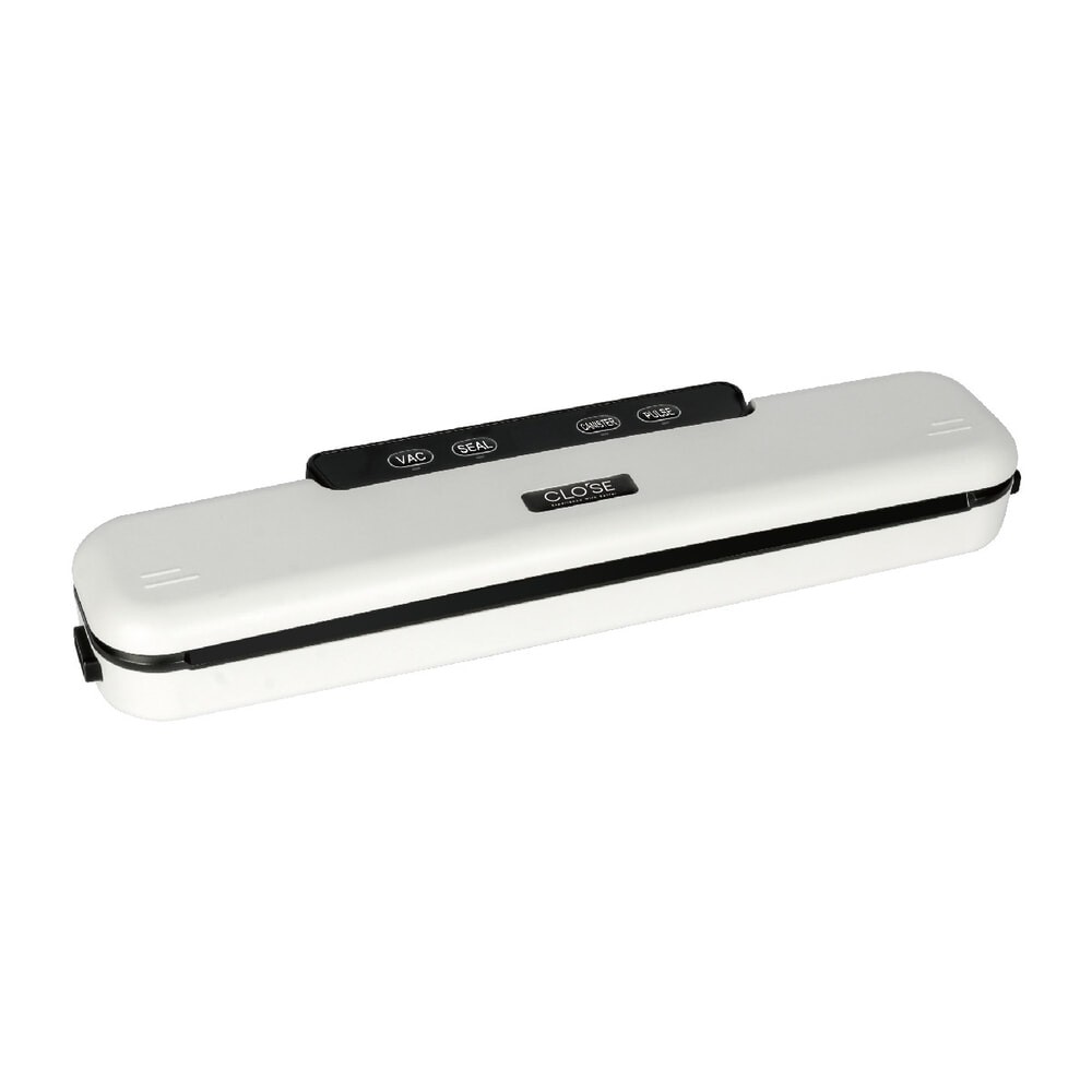 GlobalHouse CLOSE เครื่องซีลสูญญากาศ 80W JMZK003 สีขาว พร้อมถุงซีลสูญญากาศ 10 ถุง สินค้าของแท้คุณภาพดี