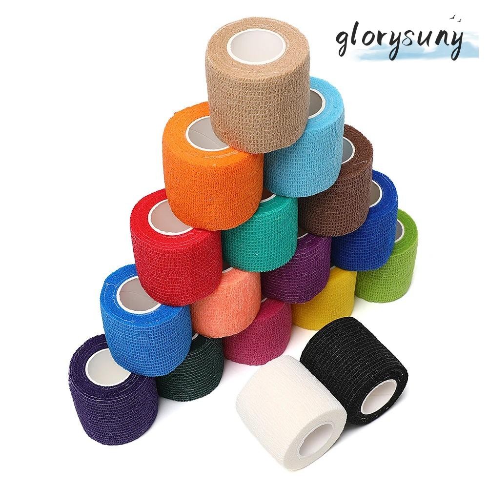 GLORYSUNY ผ้าพันแผลยืดหยุ่น, อุปกรณ์สักแบบยืดหยุ่น Palms /Wrists Sport Wrap Tape, Elastoplast Anti s