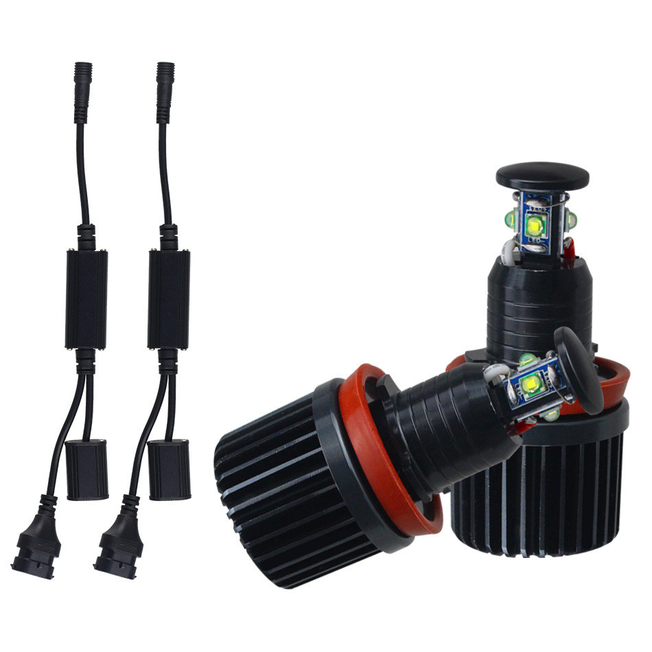 适用于天使眼40W H8 适用于BMW E91 E92 E93 LED专用雾灯 装饰灯