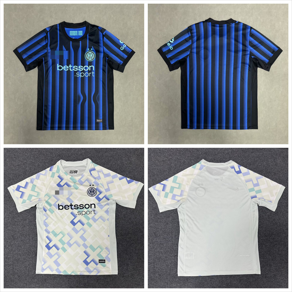เสื้อทีม Inter Milan รุ่นล่าสุด ไซส์ S-4XL แขนสั้น