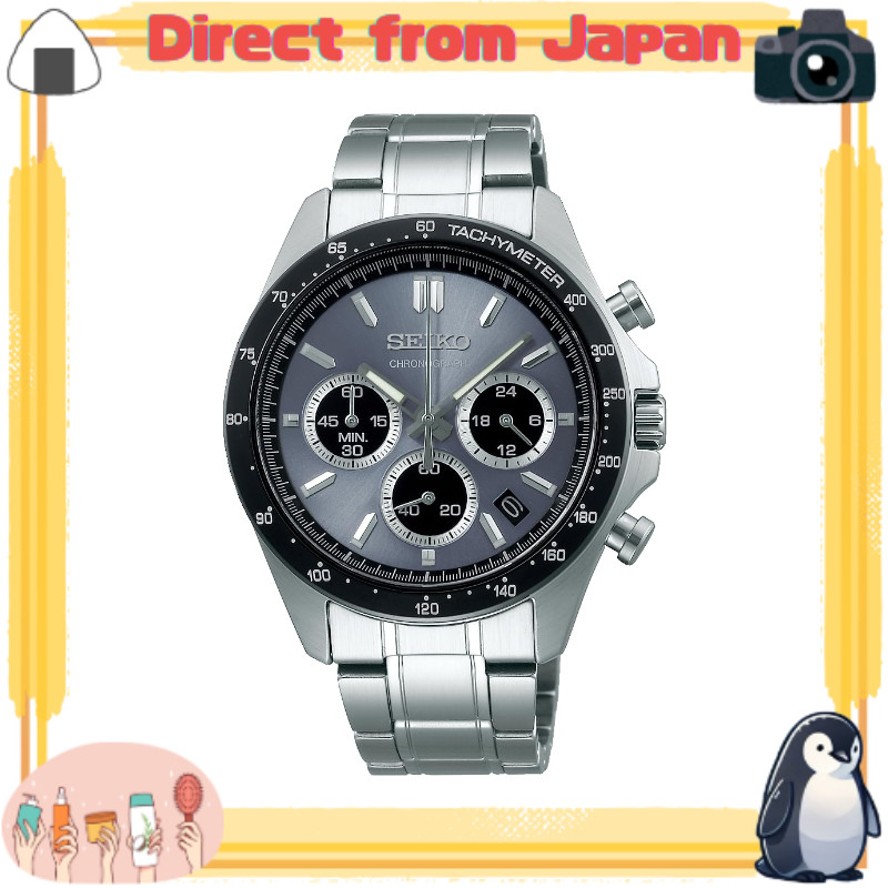 นาฬิกา ไซโก้ SEIKO SPIRIT Chronograph SBTR027 สแตนเลสสตีล กันน้ำ 100 เมตร