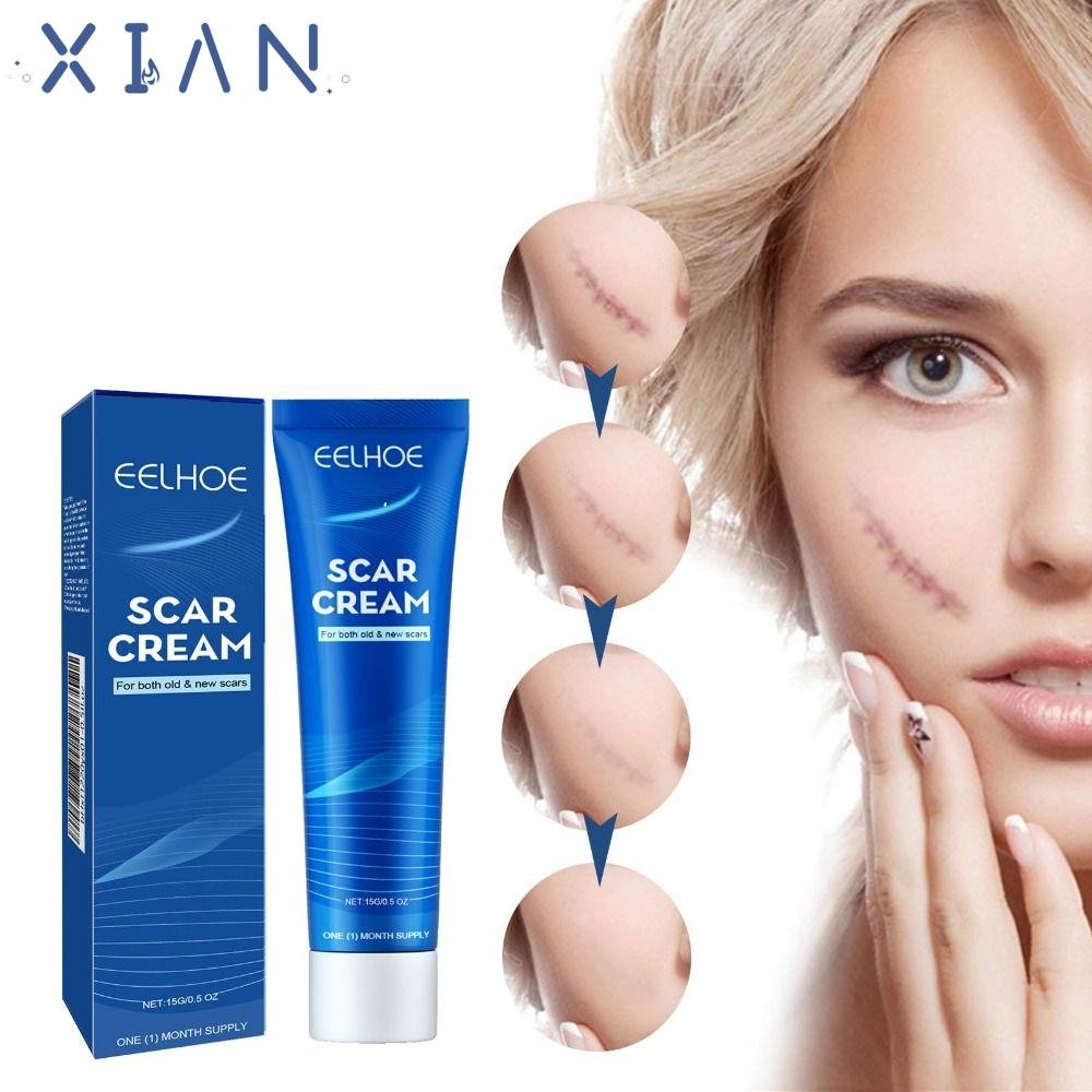 XIANEN Scar Gel, 0.53oz Moisturizing Smoothing Scar Cream, Pure Natural Plant Extracting Gentle Skin
