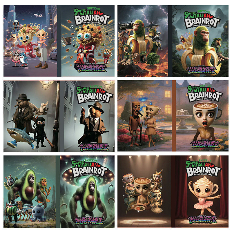 ขายร้อนใหม่ Shanhaijing Singular 3D Edition Card Book Jiugongge Card Book ชุดการ์ด 3D Stereoscopic C