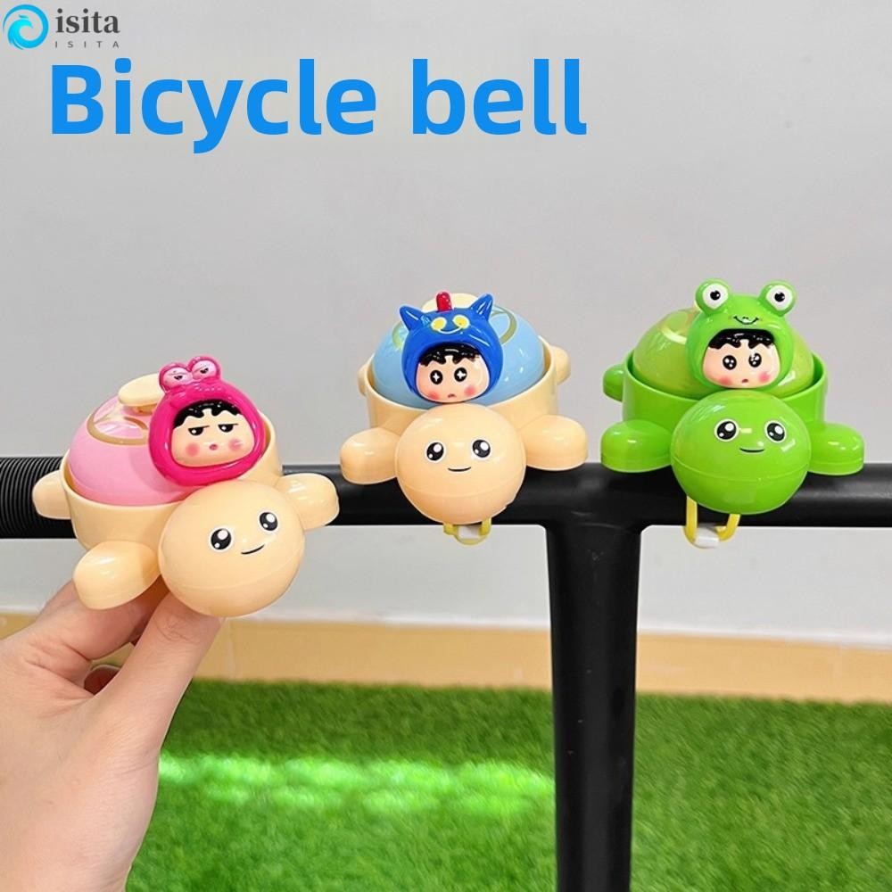 ISITA Turtle Bicycle Bell, Crayon Shin-Chan Kuromi Turtle Bike Horn, Bike Accessories Melody Cartoon