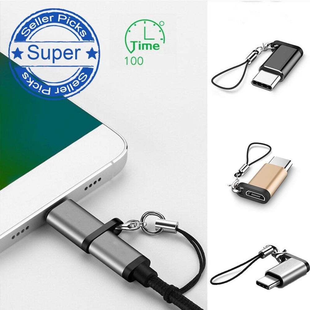 อะแดปเตอร์NINI Micro To Type C พร้อมพวงกุญแจ F0a4 NINI