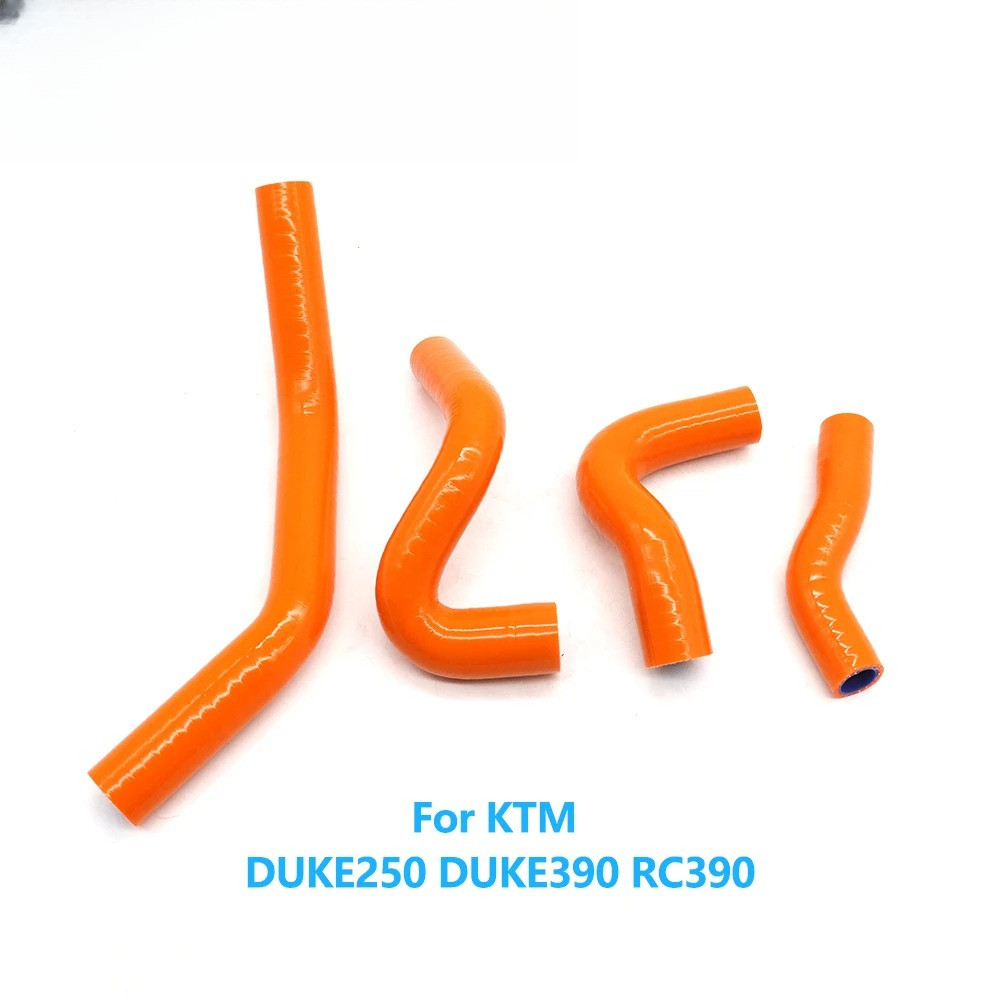 สําหรับ KTM DUKE250 DUKE390 RC390 DUKE 250 390 อุปกรณ์เสริมรถจักรยานยนต์หม้อน้ําท่อน้ําหล่อเย็นท่อซิ