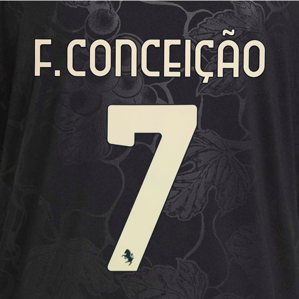 อย่างเป็นทางการ F.CONCICAO 7Juventus FC 3rd 2025-26 PRINT