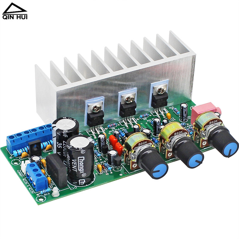 2.1 Channel Super Subwoofer Speaker Power Amplifier Board TDA2050+TDA2030 High Fidelity Audio Amplif