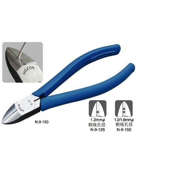 Baosan เครื่องตัดลวด HOZAN Trading คีมแนวทแยง Strong Morikawa N-9-150 Diagonal N-9-125 คีมญี่ปุ่น PN