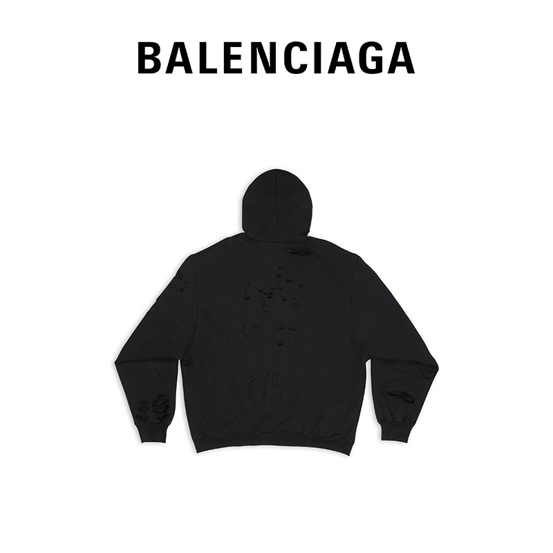 BALenciaga HOODIE เสื้อกันหนาวแบบฮูดี้สำหรับผู้ชาย
