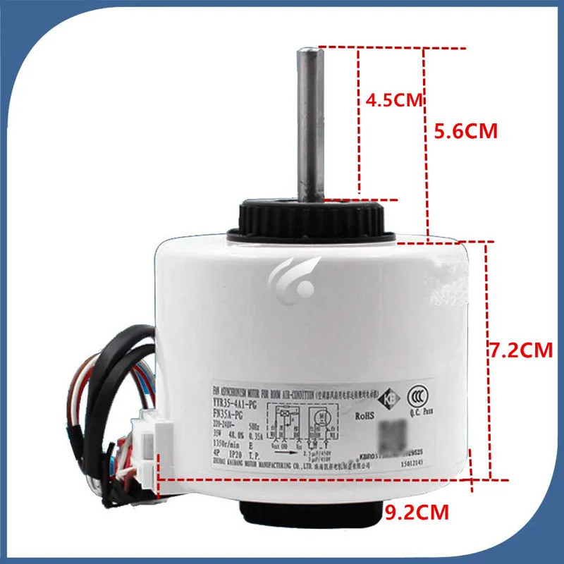ใหม่ ทํางานดีสําหรับเครื่องปรับอากาศ มอเตอร์พัดลม มอเตอร์เครื่อง FN35A-PG YYR35-4A1-PG 15012145 งานด