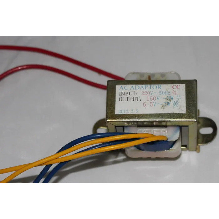 YJ00370-6N3 Tube Front Stage Transformer (เดี่ยว 150V Single 6.5V) 10W