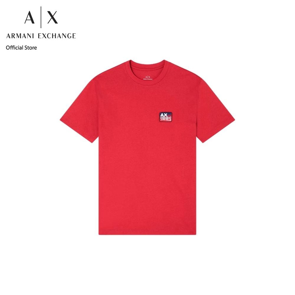 Armani Exchange เสื้อยืดผู้ชาย รุ่น XM001486-AF10362-U5072 - สีแดง