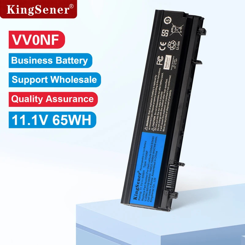 KingSener E5440 VV0NF แบตเตอรี่แล็ปท็อปสําหรับ DELL Latitude E5440 E5540 Series โน้ตบุ๊ค VJXMC N5YH9