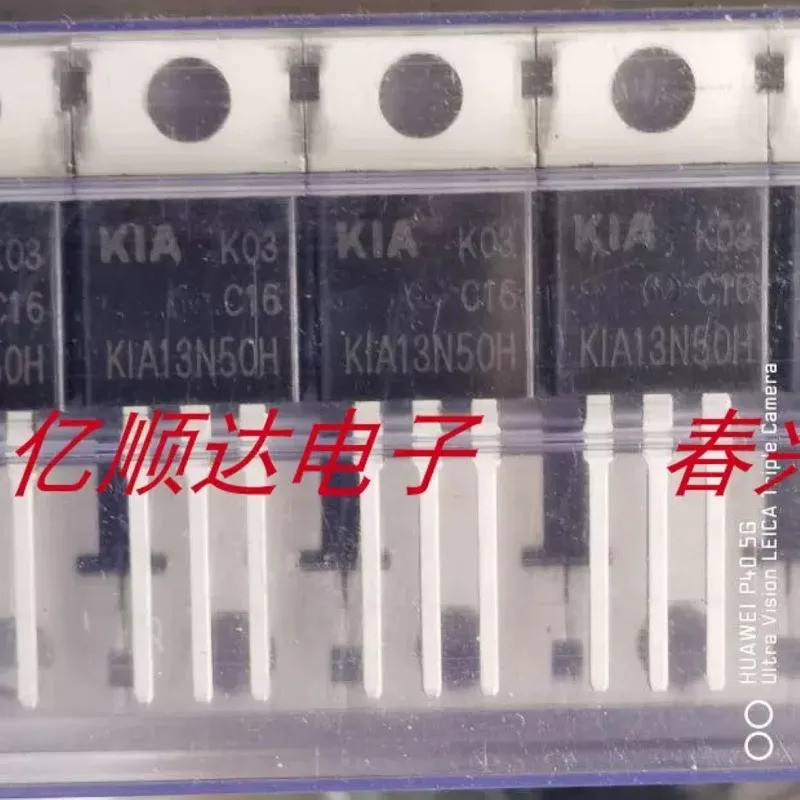10PCS KIA13N50H KIA13N50 KIA 13N50H 13N50 TO-220 13A 500V MOSFET MOS ใหม่ทรานซิสเตอร์เดิมคุณภาพสูง