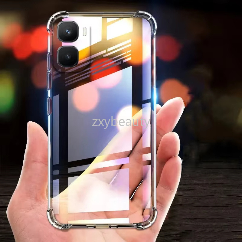 สําหรับ Infinix GT 50 Pro 30 5G 4G 2026 กรณีโปร่งใส Anti-Fall ป้องกันกรณีสําหรับ GT50 30Pro GT30 50P
