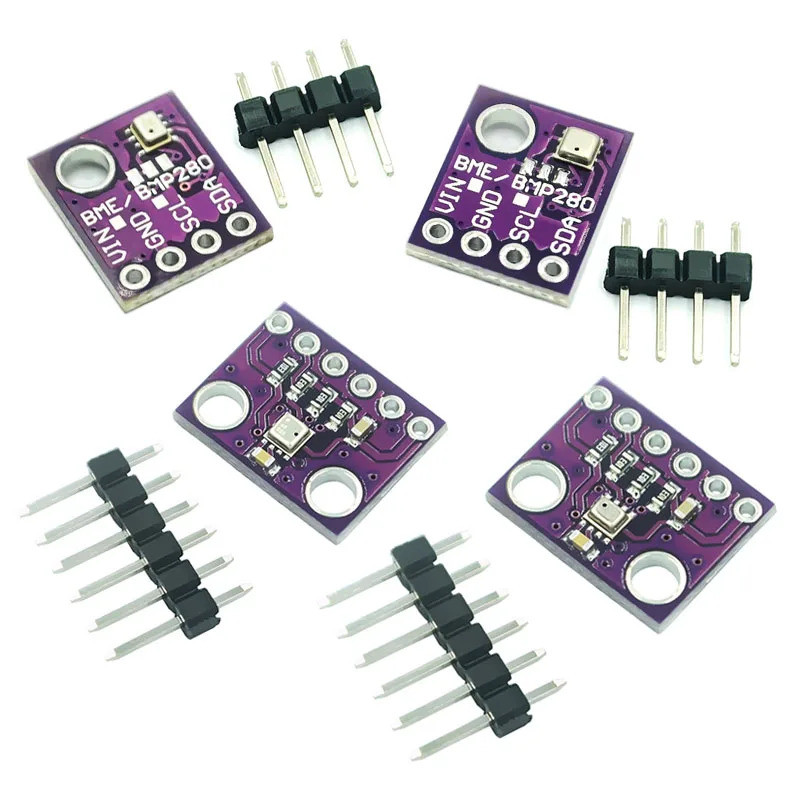 I2C/SPI BME280-3.3 BME280 BMP280 5V 3.3V ดิจิตอลโมดูลอุณหภูมิ Barometric ความดันเซนเซอร์โมดูลสําหรับ