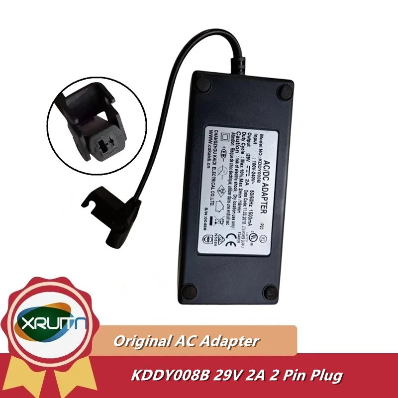 ของแท้สําหรับ KAIDI KDDY008B อะแดปเตอร์ AC/DC 29V 2A แหล่งจ่ายไฟ Recliner Lift เก้าอี้ Charger