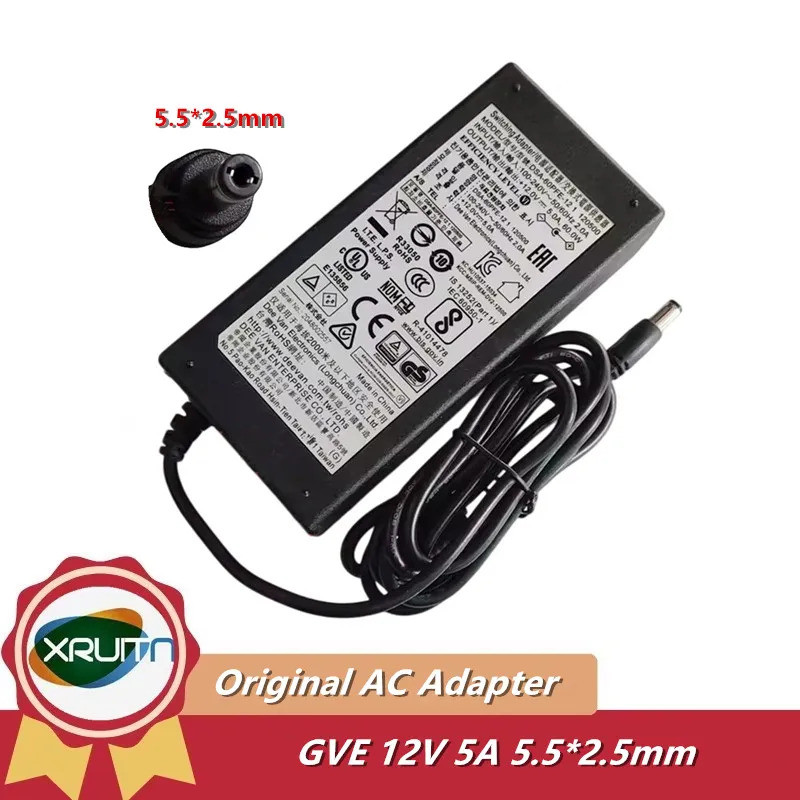 ของแท้ 12.0V 5.0A 60.0W 5.5x2.5mm DSA-60PFE-12 1 120500 DSA-60PFB-12 1 120500 อะแดปเตอร์สลับ AC สําห