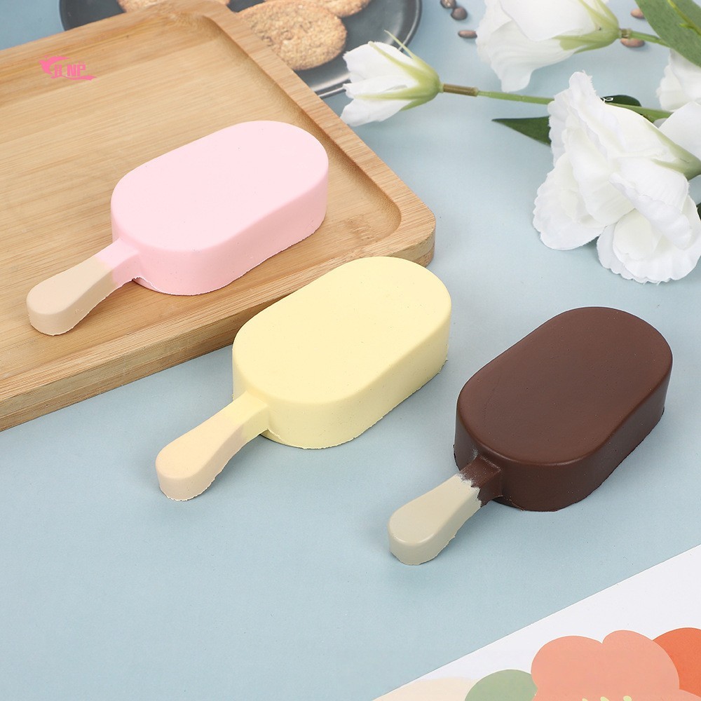 ของเล่นไอศกรีมสกุชชี่เด้งช้า - จําลองการนวดนุ่มพิเศษสําหรับบรรเทาความเครียด