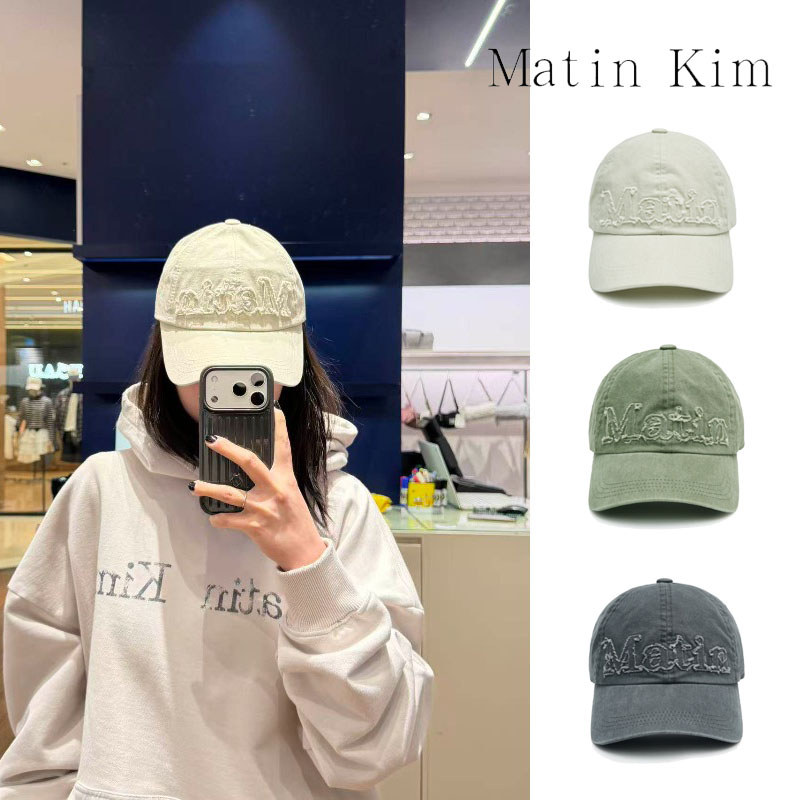 【IN STOCK】OUTLETS KR 100% หมวกเบสบอล Matin Kim แท้ใหม่