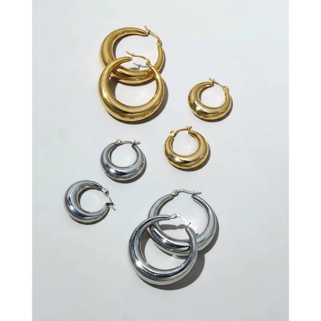 LULU Rolli Stainless Steel (AS-024) ต่างหู สแตนเลสสตีล