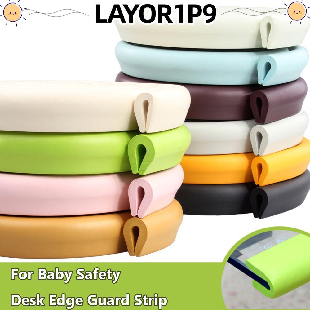 LAYOR1P9 Table Edge 16 สีโฟมกันชนเด็กป้องกัน Home Baby Safety