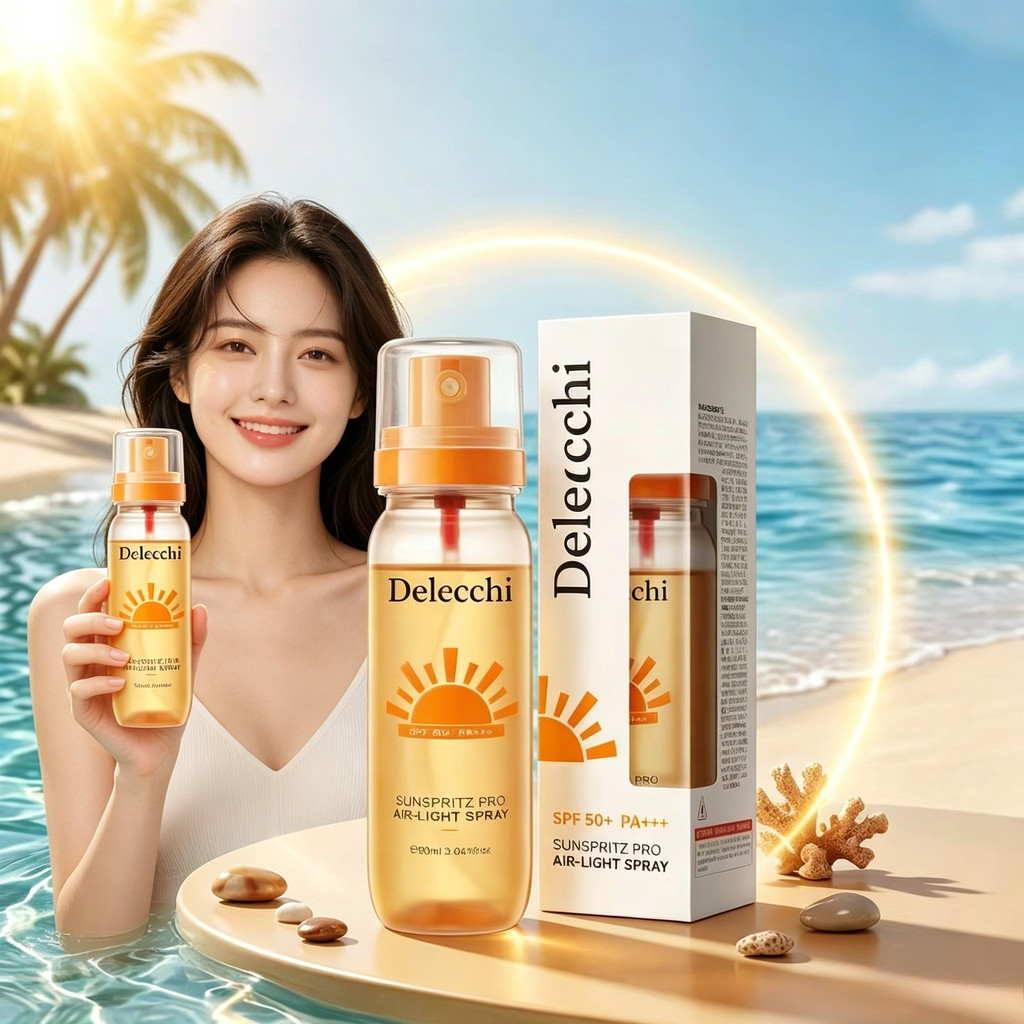 SR-shop: SPF50+ PA++++ สเปรย์กันแดด - อ่อนโยนและไม่ระคายเคือง เนื้อบางเบา กันแดดระดับสูง ใช้กลางแจ้งชายหาดได้-DQ0030