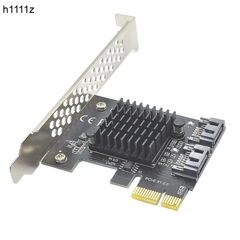PCI-E SATA 1X 4X 8X 16X การ์ด PCI-E PCI Express ถึง SATA 3.0 2 พอร์ต SATA III 6Gbps ขยายอะแดปเตอร์บอ