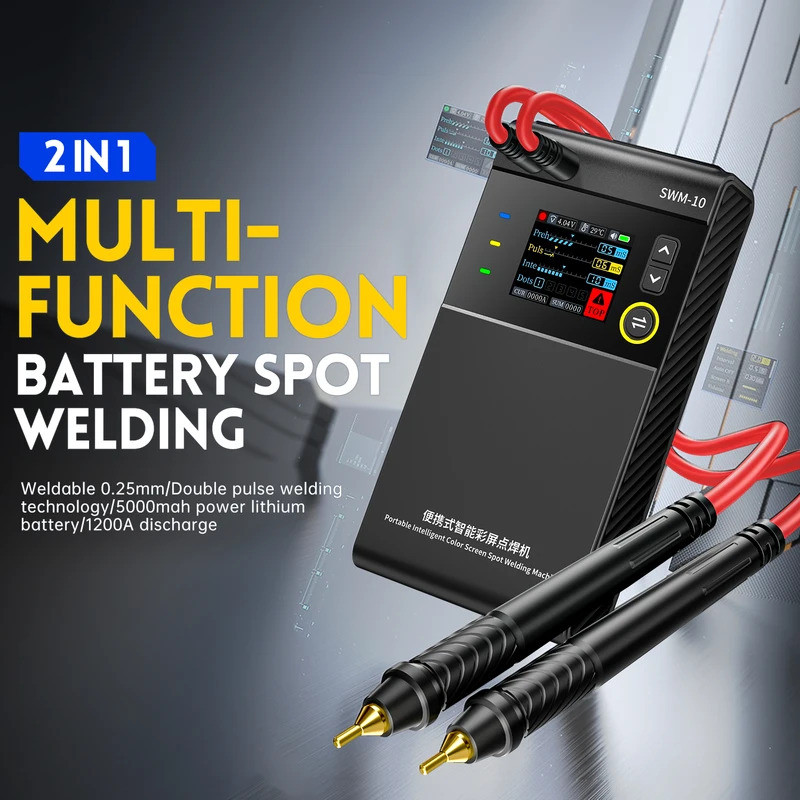 ใหม่ SWM-10 SWM10 แบบพกพาแบตเตอรี่ Spot เครื่องเชื่อม DIY Mini เครื่องเชื่อม 18650 แบตเตอรี่เครื่องม