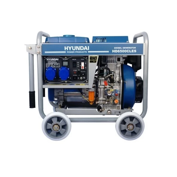 HYUNDAI เครื่องกำเนิดไฟฟ้าดีเซล รุ่น HD-GE-GN-HD6500CLES 5KVA