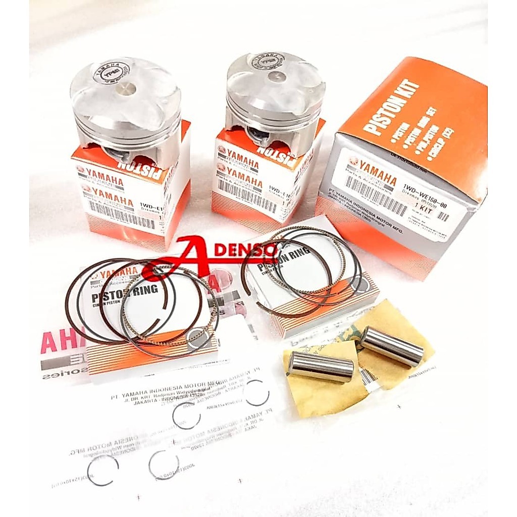 R25 YZF-R25 R25M R25 CYLINDER PISTON RING KIT / 1 จักรยาน (ORIGINAL100%YAMAHA) R25 PISTON 1WD-WE160-